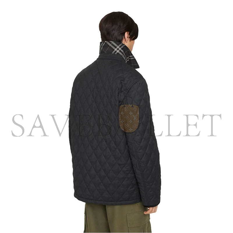 Bv*b*rry QUILTED NYLON HADDINGTON JACKET 81157901